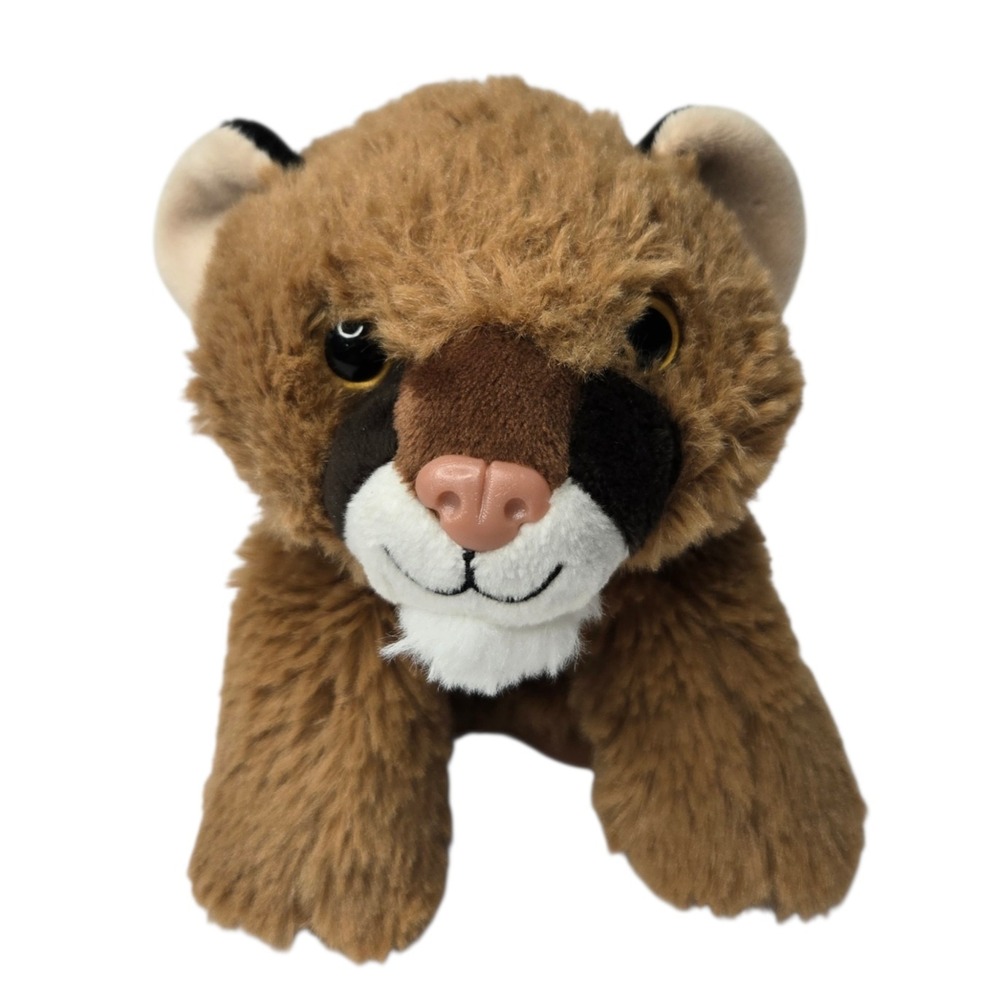 Wild Republic Cougar Cub‎ Stuffed Animal Plush 7" Realistic Zoo Mountain Lion